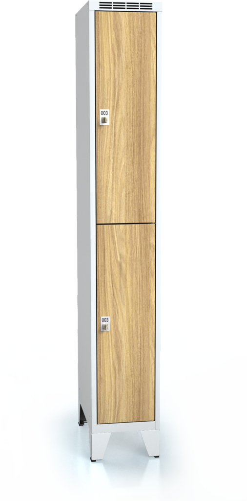 Geteilte Kleiderschränke ALDERA mit Füße 1920 x 300 x 500
